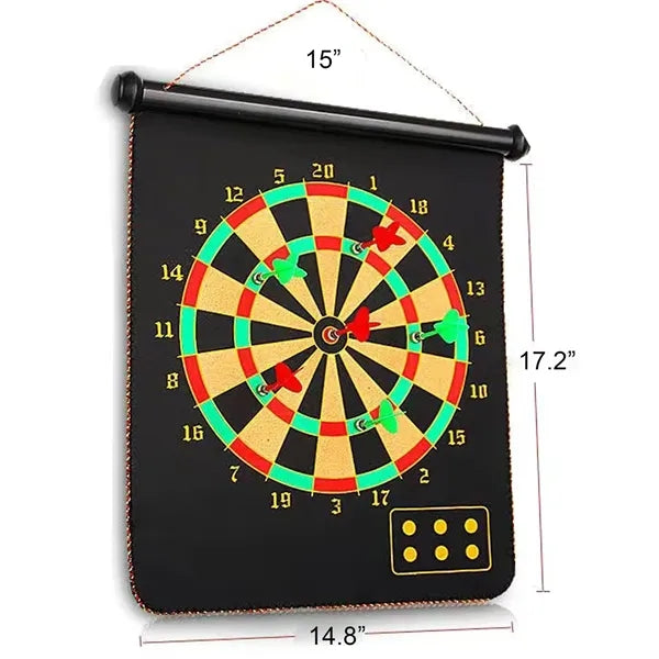 Magnetic Dart Board for Kids Indoor Dartboard Sets Room Game