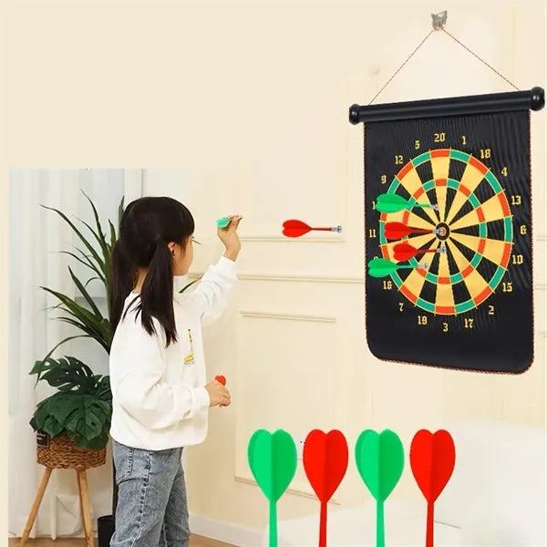 Magnetic Dart Board for Kids Indoor Dartboard Sets Room Game