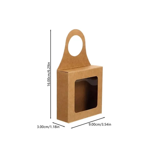 Kraft Paper Wine Bottle Box