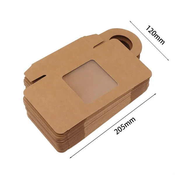 Kraft Paper Wine Bottle Box