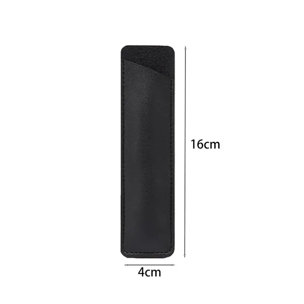 Leather Pen Sleeve Case Holder Pouch