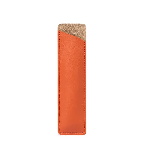 Leather Pen Sleeve Case Holder Pouch