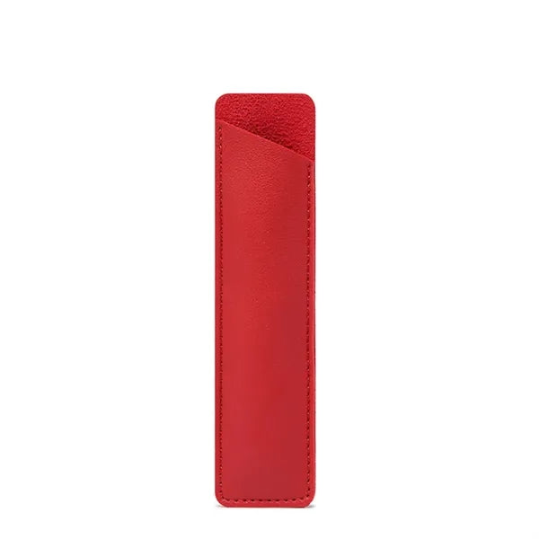 Leather Pen Sleeve Case Holder Pouch