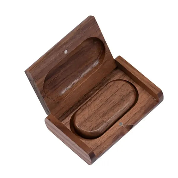 Portable 4GB Wood USB Flash Drive External Storage