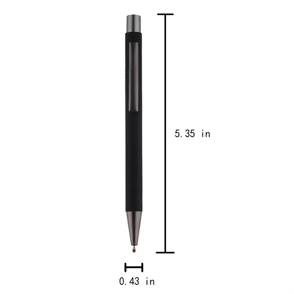 Press The Metal Aluminum Rod PenBusiness Advertising Pen