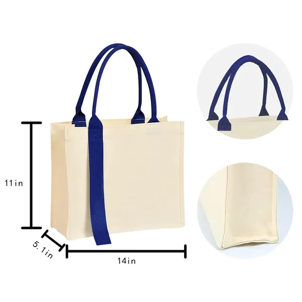 Canvas Bag Custom Ribbon Tote Diagonal Shoulder