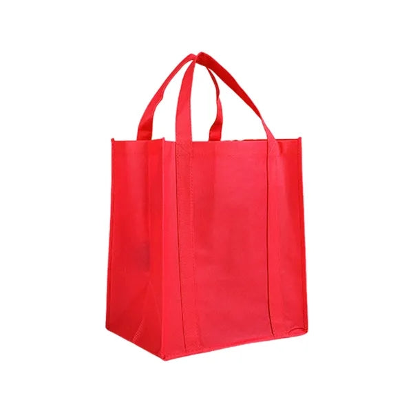 Large Non-Woven Grocery Tote Bag (13"x15"x10")