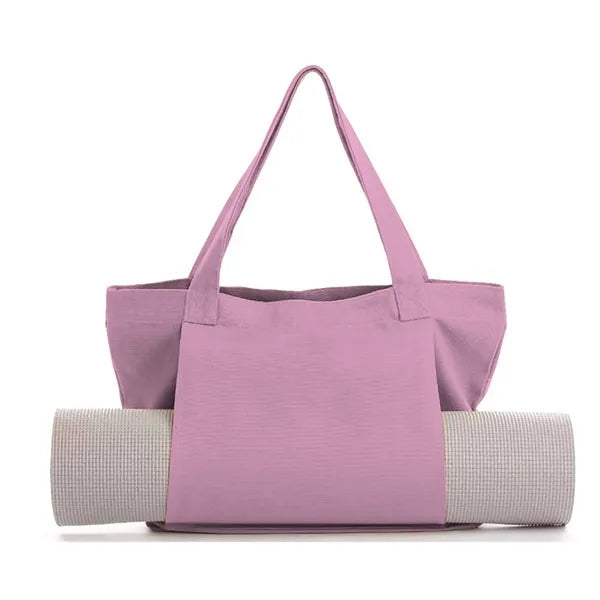 Yoga Mat Carrier Canvas Tote Bag