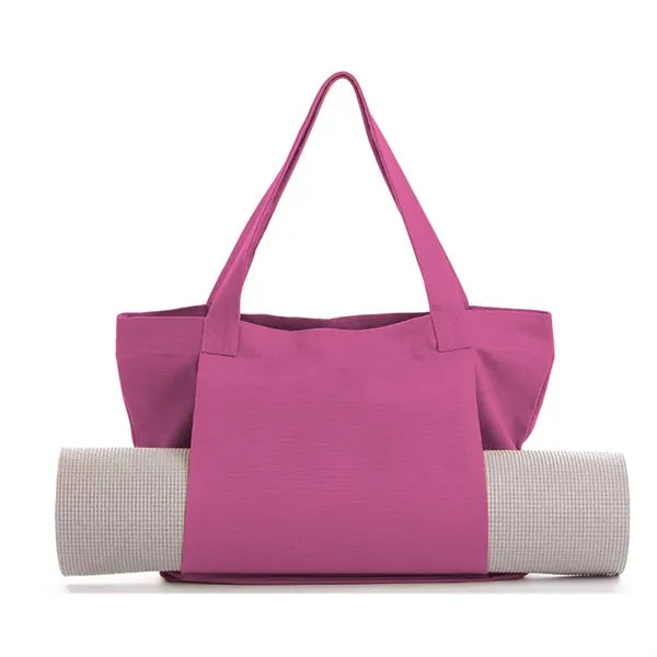 Yoga Mat Carrier Canvas Tote Bag
