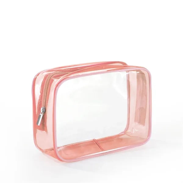 PVC Transparent Waterproof Makeup Pouch Bag