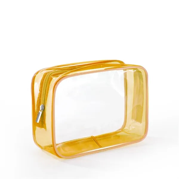 PVC Transparent Waterproof Makeup Pouch Bag