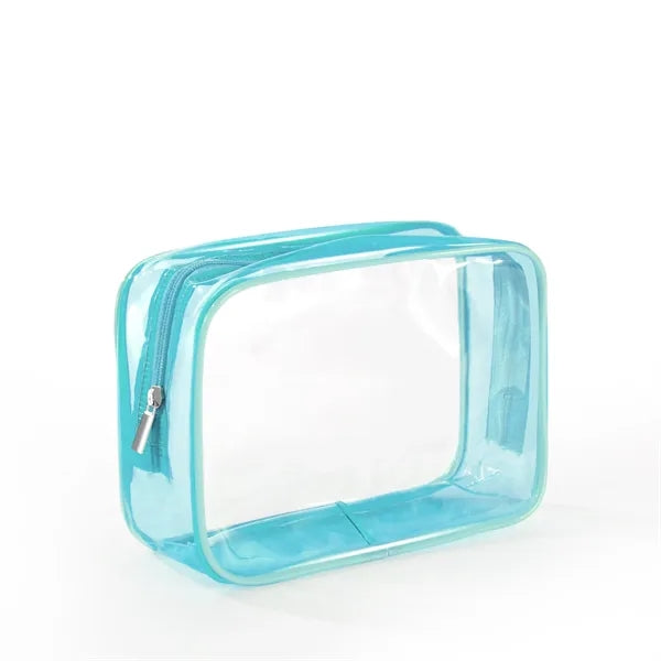 PVC Transparent Waterproof Makeup Pouch Bag