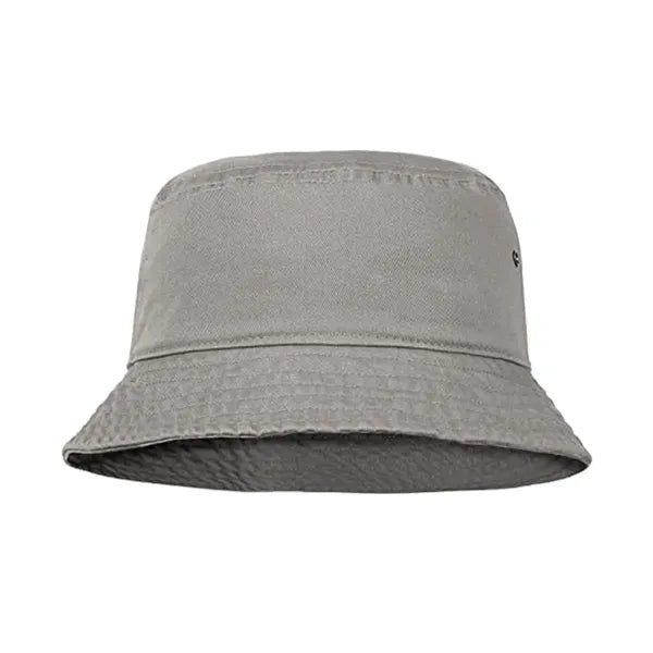 Unisex Fishing Brushed Cotton Twill Bucket Hat-Embroidered