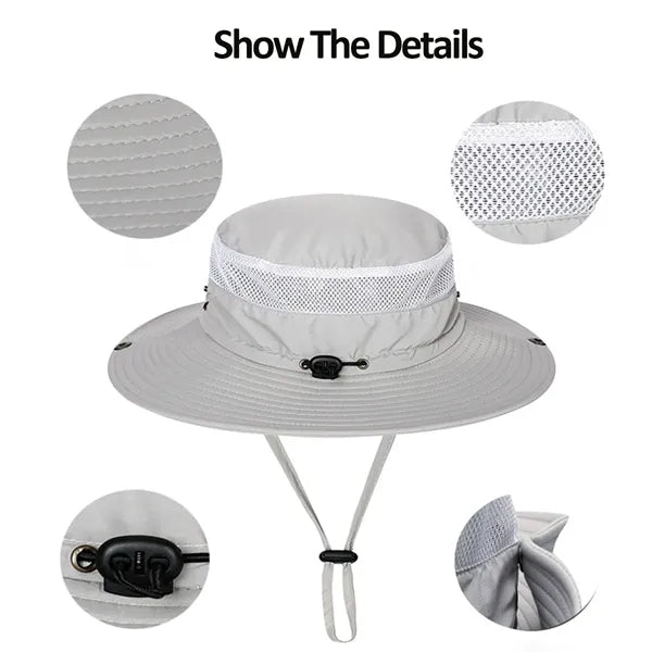 UV Sun Protection Fishing Bonnie Hat Outdoor Waterproof