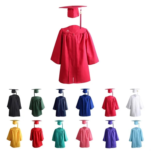 Graduation Gown & Cap with Tassel for Preschool kindergarten