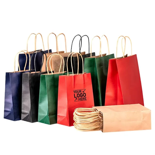 Recyclable Twisted Handle Shopping Bags