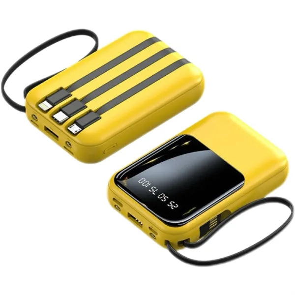 4 Built In Charging Cable 20000Mah Fast Power Bank
