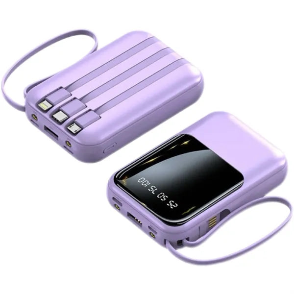 4 Built In Charging Cable 20000Mah Fast Power Bank