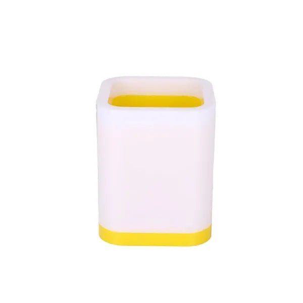 Square Dual-Layer Detachable Plastic Pen Holder