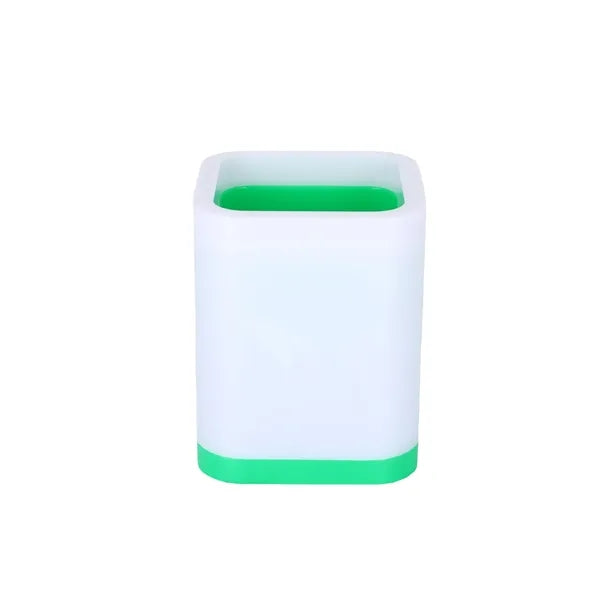 Square Dual-Layer Detachable Plastic Pen Holder
