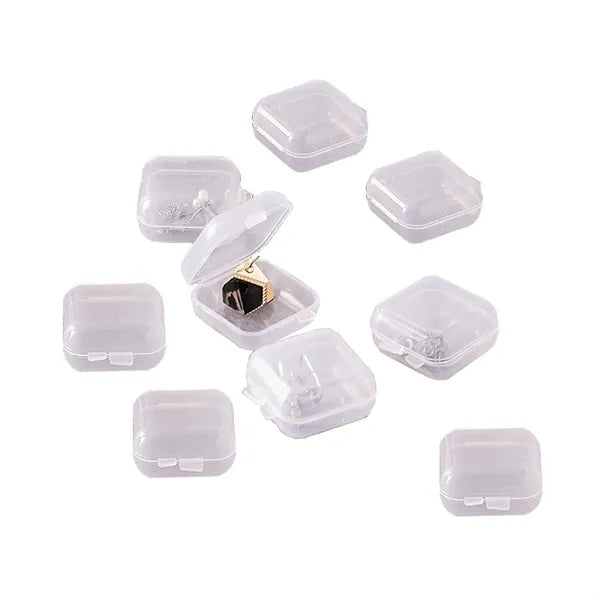 Small Plastic Transparent Jewelry Box