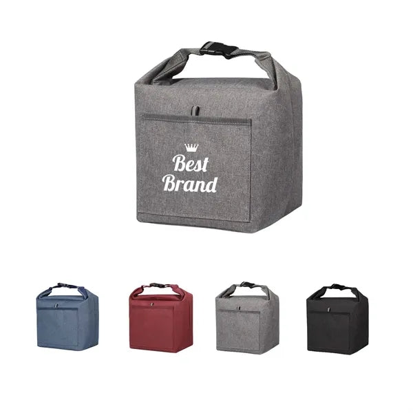Durable Roll-Top Insulated Lunch Tote Bag