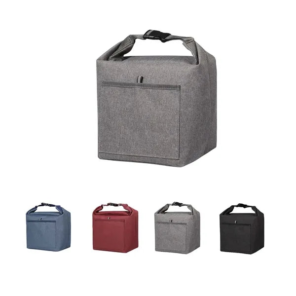 Durable Roll-Top Insulated Lunch Tote Bag