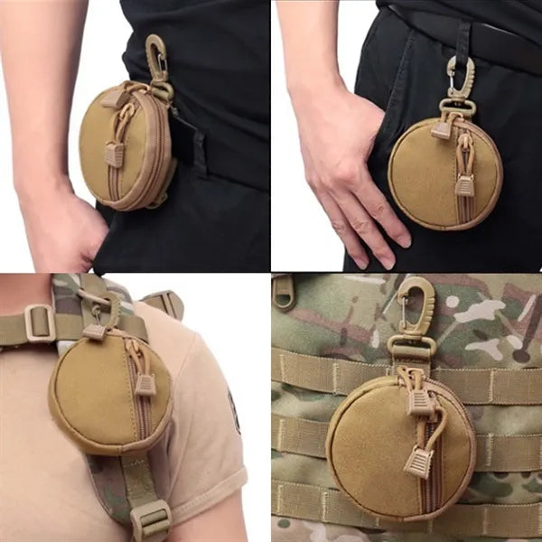 Outdoor Multi-Functional Coin Holder Key Bag