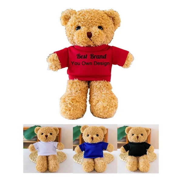 Bear Plush Toys With T-Shirt