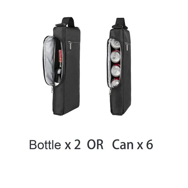Golf Cooler Bag For Bottle Of Wine Or Cans