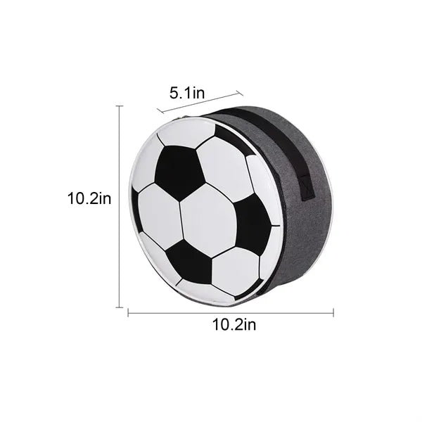 Soccer Shape Insulated Lunch Bag
