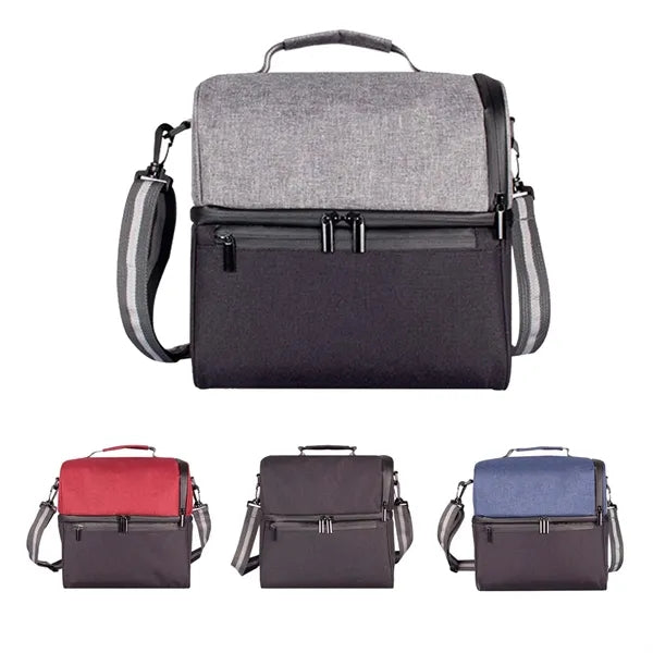 Compartments Insulated Lunch Bag