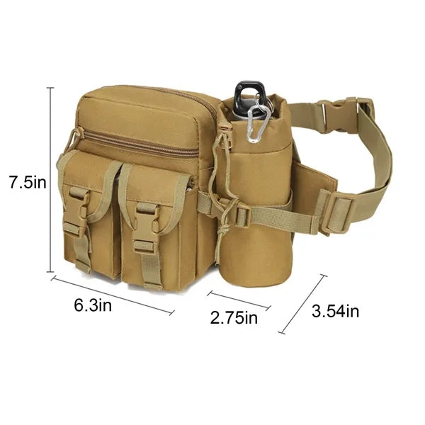 Waist Pack With Water Bottle Holder