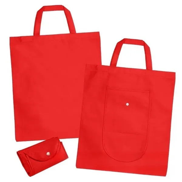 Folding Nonwoven Tote Shopping Bag