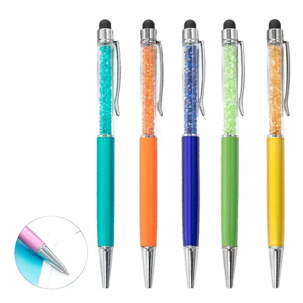 Crystal Filled Ballpoint Pen
