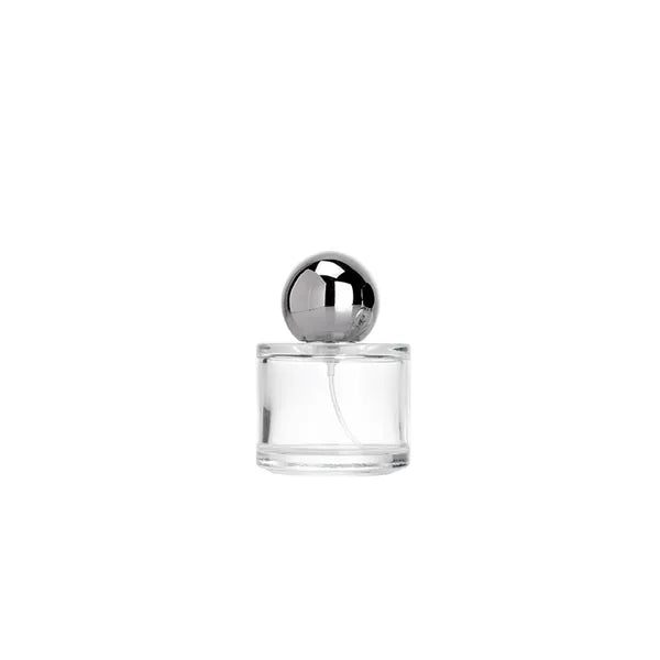50Ml Transparent Perfume Refillable Glass Spray Bottle