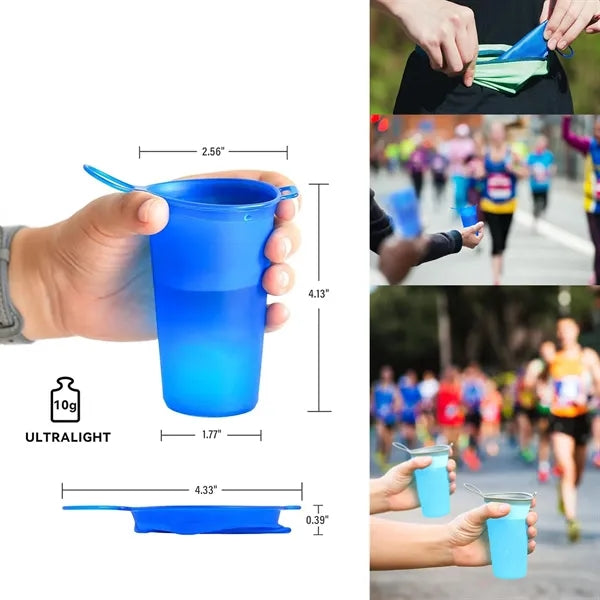 6.5 Oz Marathon Foldable Sports Cup
