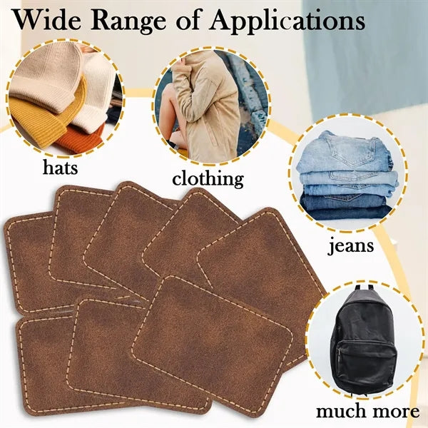 Faux Leather Patches For Hats Custom Fabric Repair