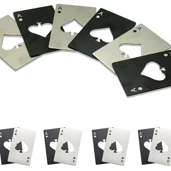 Poker Card Beer Bottle Opener