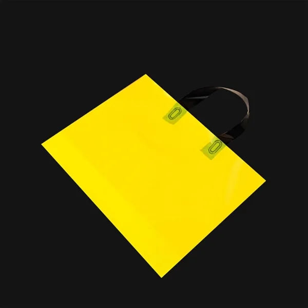 High-Density Plastic Shopping Bags with Handles