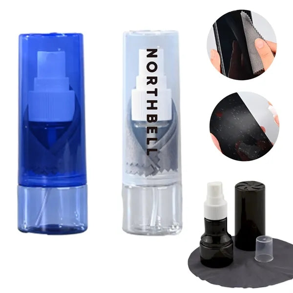 Eyeglasses Cleaner Spray Kit With Microfiber Cloth