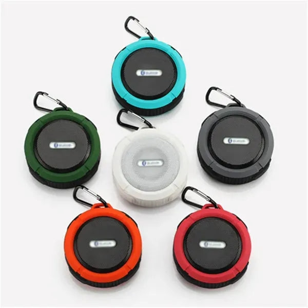 Mini Bluetooth Speaker - Hanging Buckle for Easy Carrying