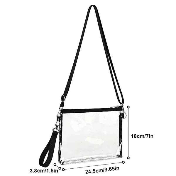 Clear PVC Shoulder Bag