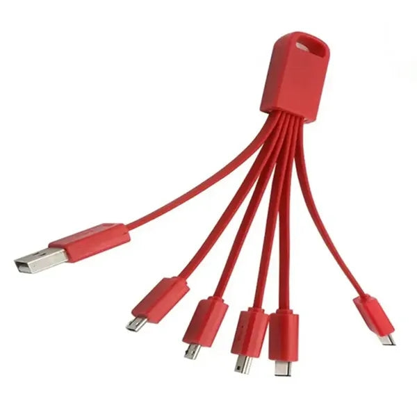 6 IN 1 Multi Charge Cables For Giveaway Holiday Gifts