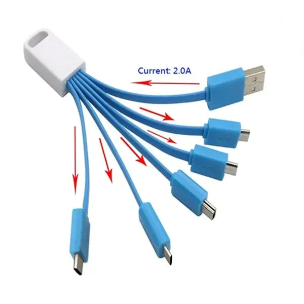 6 IN 1 Multi Charge Cables For Giveaway Holiday Gifts