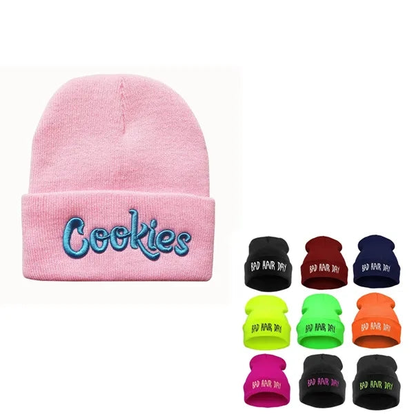 Knit Beanie With Cuff