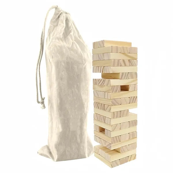 Janga Set with 54 Blocks and Storage Bag