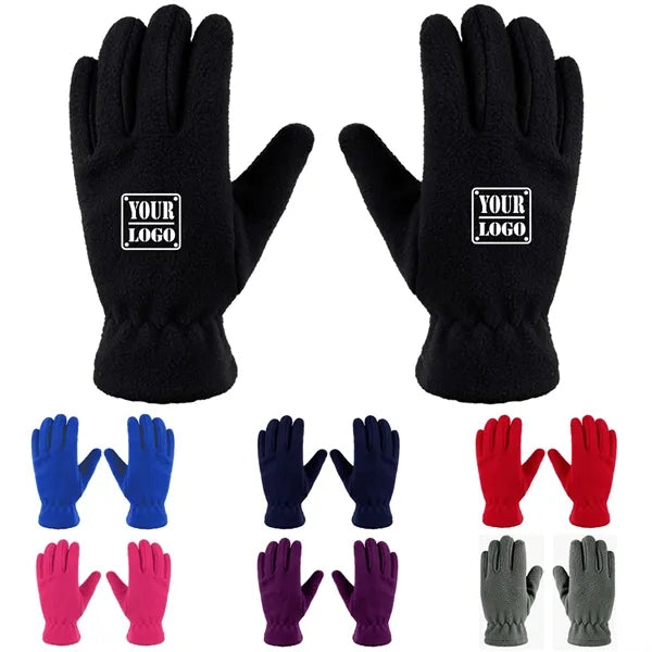 Kids Polar Fleece Warm Gloves