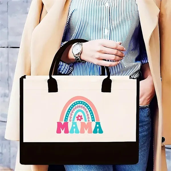 Stylish Printed Canvas Tote Bag with Over 100 Designs