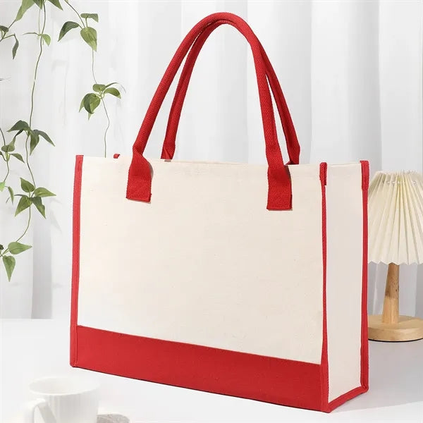 Stylish Printed Canvas Tote Bag with Over 100 Designs